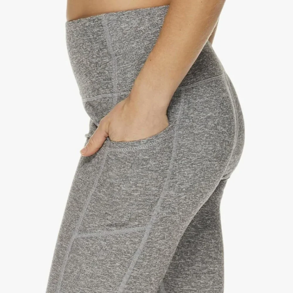 NWT Gaiam Women's High Waisted Yoga Pants Compression Workout Leggings, XS